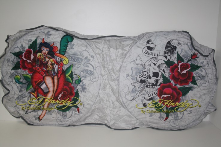 Шторка солнцезащитная на лоб стекло 145*66см PIN ULTRA