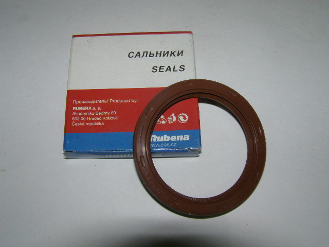 Сальник Г-3302, Волга коленвала передний ЗМЗ-406 55*70 RUBENA