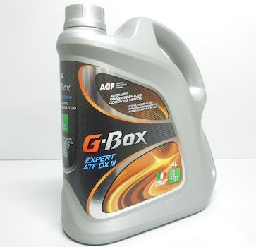Масло трансмиссионное Dexron-3  G-BOX Expert ATF DX III  4л. для автомата