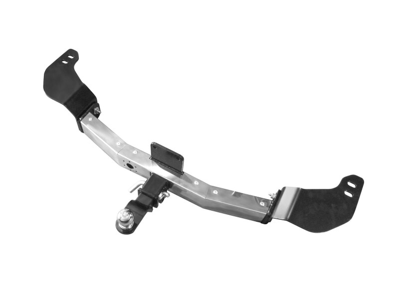 Фаркоп Toyota LAND CRUISER 200 2007-наст.вр., LEXUS LX с 2016 -наст.вр. с накладкой из нерж. (09041502) съемный квадрат