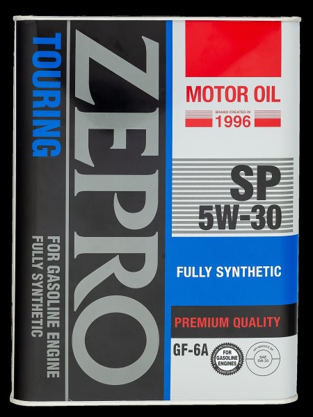 Масло моторное  ZEPRO TOURING FS SP/GF-6A 5W30 синтетическое 4 л