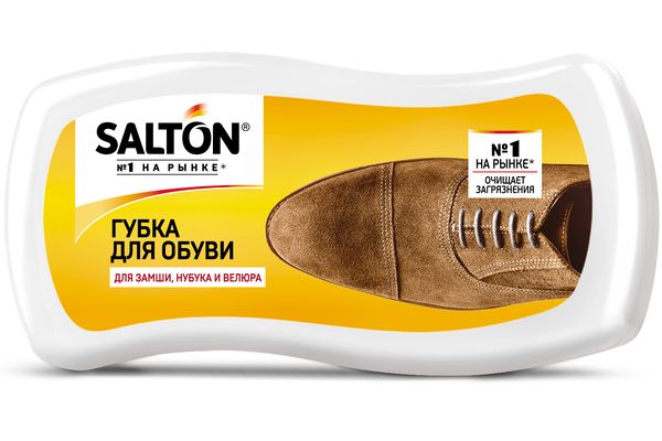 Губка для обуви из нубука, замши, велюра волна