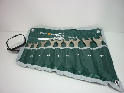 Набор ключей комбинированных  Дело Техники   9пр. (8,10,12, 13,14,15,17,19,22) тетрон сумка