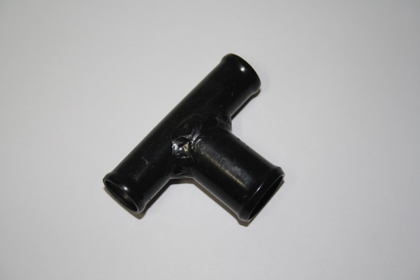 Тройник Т-образный D16х20 (переходник шлангов) цинк