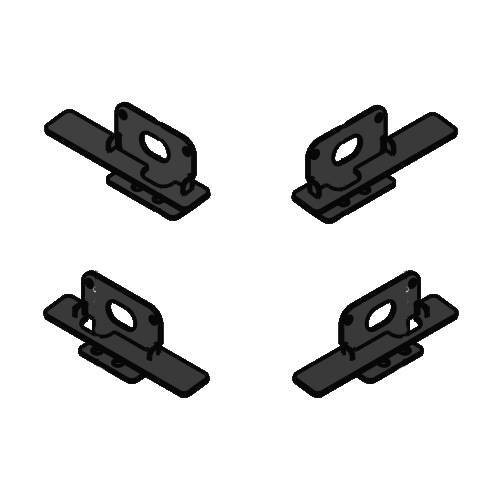 Комплект адаптеров 4 LUX BRIDGE CR-V06m