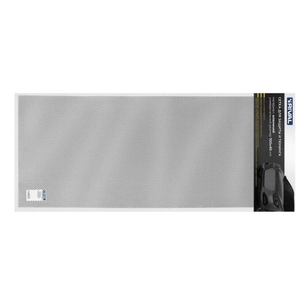 Сетка декор алюмин. ячейка  5мм х 5,0мм черная размер 100х40см