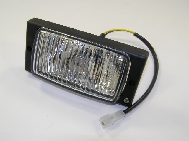 Фара противотуманная 2110, 2115, 2123 белая, штатные Киржач (простой разъем) 1 шт.