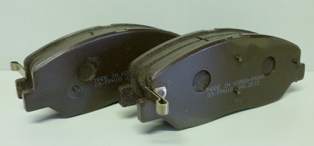 Колодки тормозные Santa Fe 06--, Sorento 09-- перед.