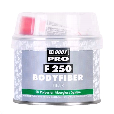 Шпатлевка  BODY Fiber  0,75кг со стекловолокном.