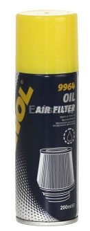 Пропитка воздушного фильтра нулевого сопротивления  MANNOL  200 мл. масляная