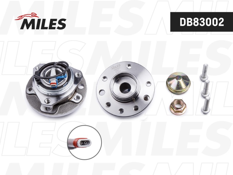 Ступица Opel Astra G Zafira A перед. в сборе (5 отвер. колеса)