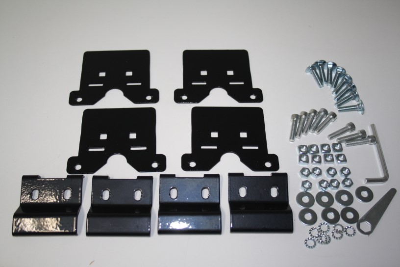 Комплект адаптеров 2 LUX Ford Focus III универсал 2011- (с интегрированными рейлингами)