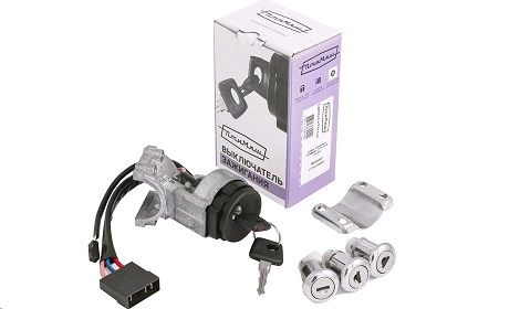 Замок зажигания 2170 Приора, УАЗ-3163 Патриот с личинками дверей и чипом