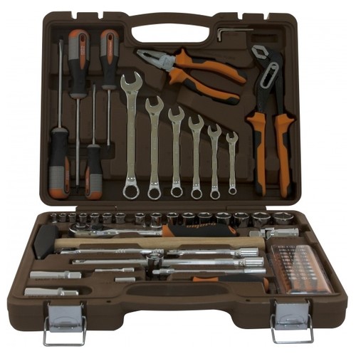 Набор инструментов  75 предметов 1/4 , 1/2  6-24 мм