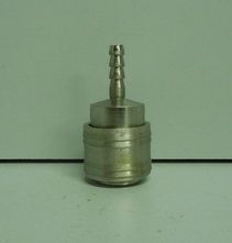 Фитинг быстросъемный для пневмоинструмента муфта/елочка под шланг D=6мм