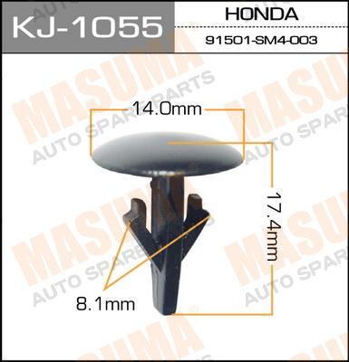 Пистон (клипса крепежная пласт.) KJ-1055/K-012