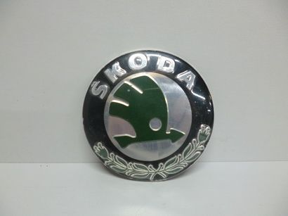 Эмблема  Skoda  8,7х8,7см