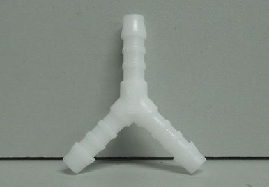 Тройник Y-образный для шлангов D 6 угол 45* NORMA PLAST елочка (пластик)