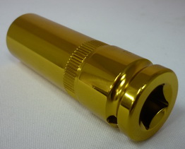 Головка торцевая 1/2  6-гран. 19мм. ударная для шиномонтажа с пласт. покрытием