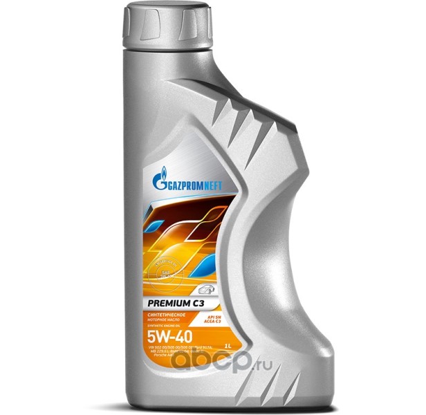 Масло моторное Газпромнефть Premium C3  5W40  (синт)  API SP, ACEA C3 1л.