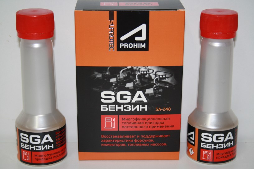 Присадка Супротек  SGA SA-248  50мл.+50мл в топливо Бензин многофункциональная