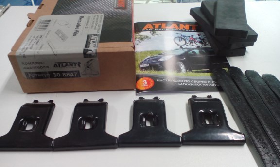 Комплект адаптеров Atlant 8847 (MB Vito/Viano)