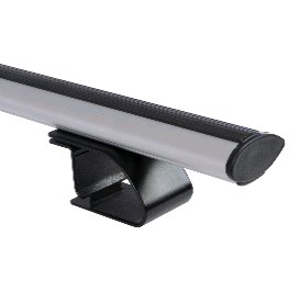 Багажник Renault Duster 2021-н.в. крыло 120 см =адаптеры черного цвета=