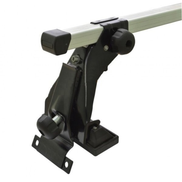 Багажник автомобильный  АТЛАНТ  Renault Logan с опорой на крышу алюминиевая дуга