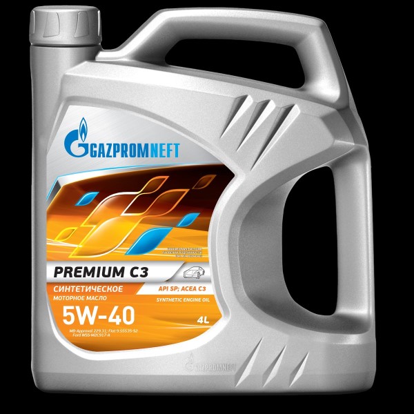 Масло моторное Газпромнефть Premium C3  5W40  (синт)  API SP, ACEA C3 4л.