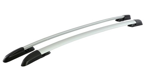 Рейлинги продольные на крышу Toyota RAV4 с 2013 г.в. до 2019 г.в. анод серый