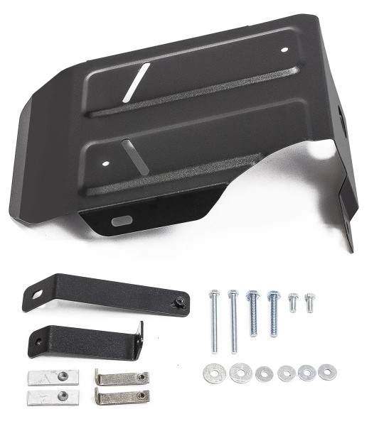 Защита редуктора заднего моста для Hyundai Creta I, II 4WD 2016-2021 2021-н.в., штампованная, сталь 1.5 мм