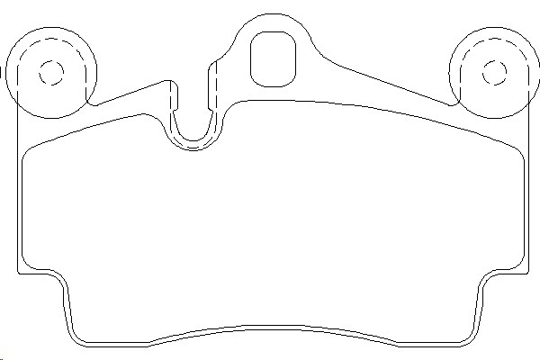 Колодки тормозные VW Touareg 2010=), Audi Q7; PORSHE CAYENNE задние