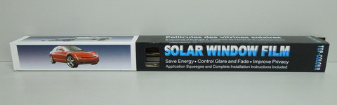 Пленка  тонировочная с переходом (0,5х3м) черная