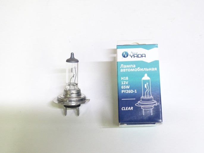 Лампа Nord Yada H18 12V 65W PY26D-1 Clear