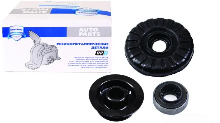 Опора стойки Chevrolet Aveo T300 Cobalt (3 части) перед. с подшипником