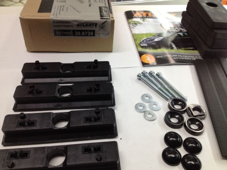 Комплект адаптеров Atlant 8738 (Fiat Panda/Ford Focus C Max)