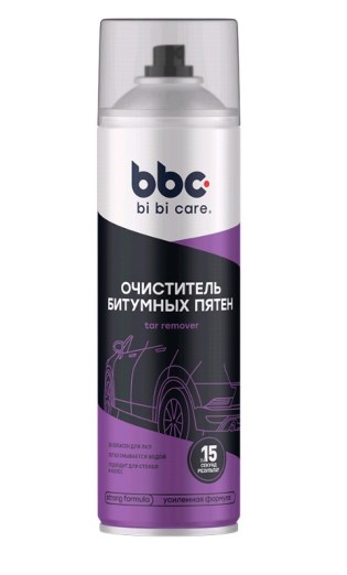 Очиститель битумных пятен 650мл аэрозоль BiBiCare