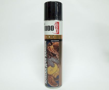 Краска-спрей для замши и нубука черная 400мл аэрозоль