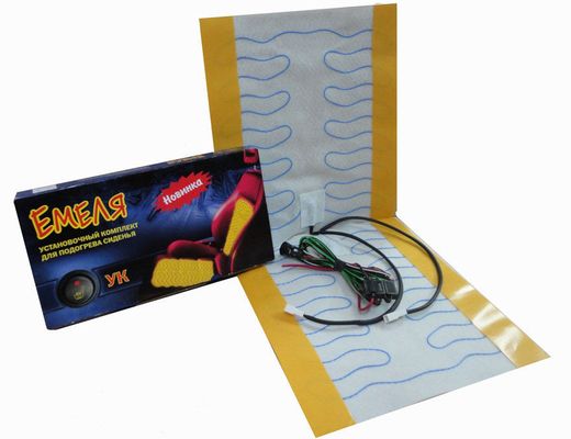 Обогрев сиденья  ЕМЕЛЯ  УК вшивной (на 1 сиденье 24В) с регулятором и проводкой