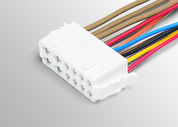 Разъем блока управ. светотехникой 1117-1119, 2170, 2190 с проводами