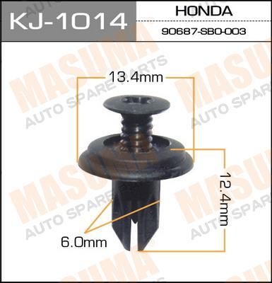 Пистон (клипса крепежная пласт.) KJ-1014