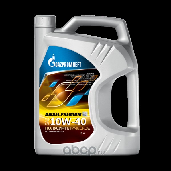 Масло дизельное GAZPROMNEFT Diesel Premium 10W-40  5л