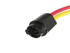 Патрон под лампу W1.2W T5 (с проводами)