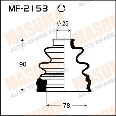 Пыльник ШРУС  MASUMA  d1=25, d2=78 h=90