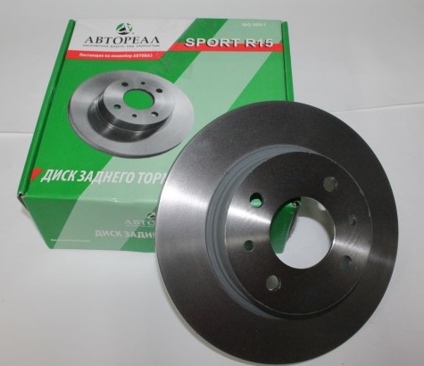 Диск тормозной задний 1118 Калина Спорт, 21905 Гранта Спорт R15