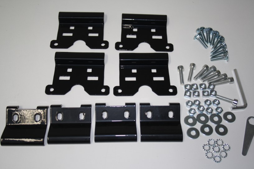 Комплект адаптеров 2 LUX Lifan X70 I (2017-2018) с интегрированными рейлингами