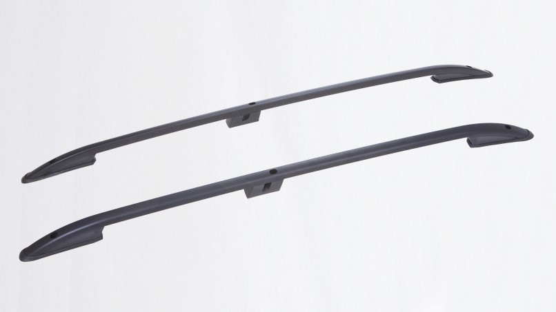 Рейлинги продольные на крышу Mazda CX-9 2006-2016 г.в. черные