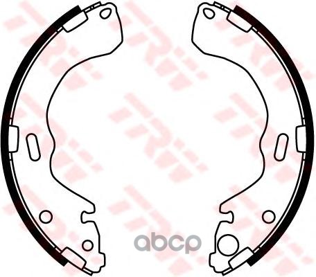 Колодки тормозные задние