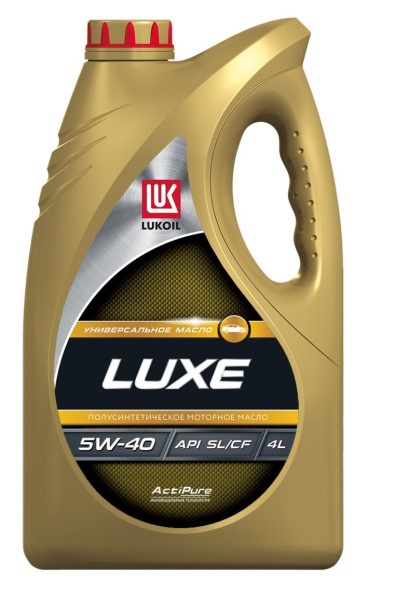 Масло моторное Лукойл ЛЮКС  5W40 4л. SL/CF п/синт.