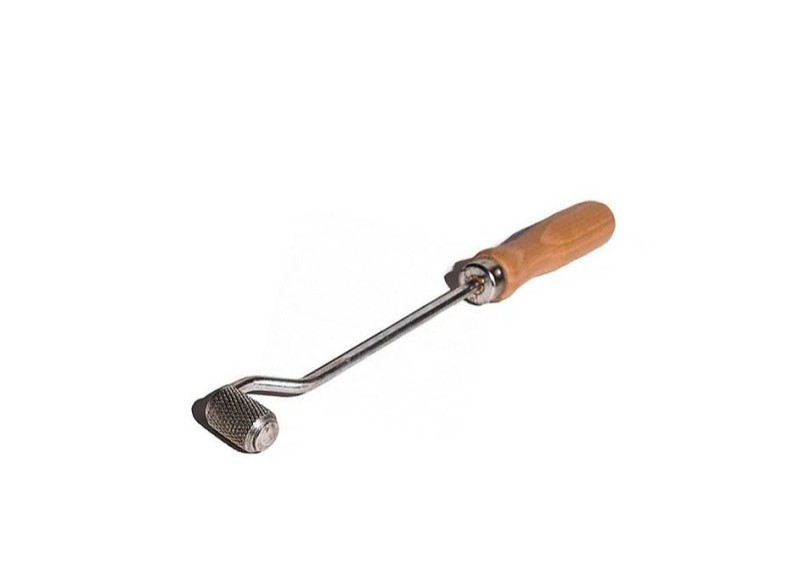 Валик прикаточный для шумоизоляции металл. 30 мм. (удлин.)